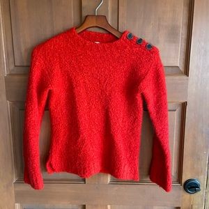 Crewcuts girls red sweater size 12